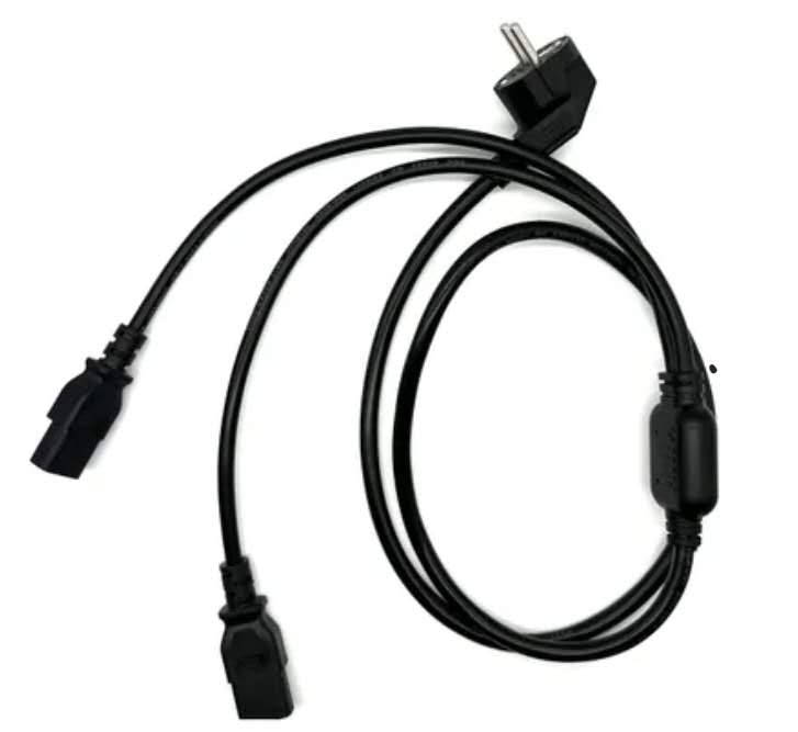 Кабель питания S22 3х2,5+2xC19 3х2,5 16А, 1,4 м