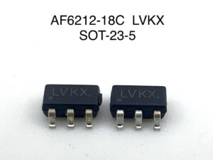 Cтабилизатор напряжения AF6212-18C (SOT-23-5) LVKX, LDO 1,8 V