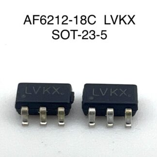 Cтабилизатор напряжения AF6212-18C (SOT-23-5) LVKX, LDO 1,8 V