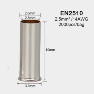 Клеммная колодка EN2510, концевой соединитель проводов, Электрический обжимной