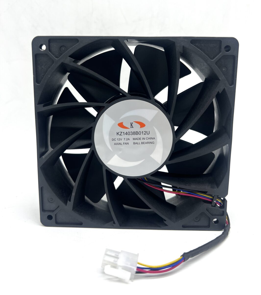 Кулер 140X140X38 мм, 4pin 7,2A , KZ14038B012U, Original