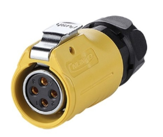 Разъем LP-20-J04PE-01-021 (желтый)