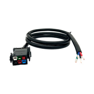 Кабель питания P33, 4х2,5, 20А, 1,1 м (без вилки) ГОСТ