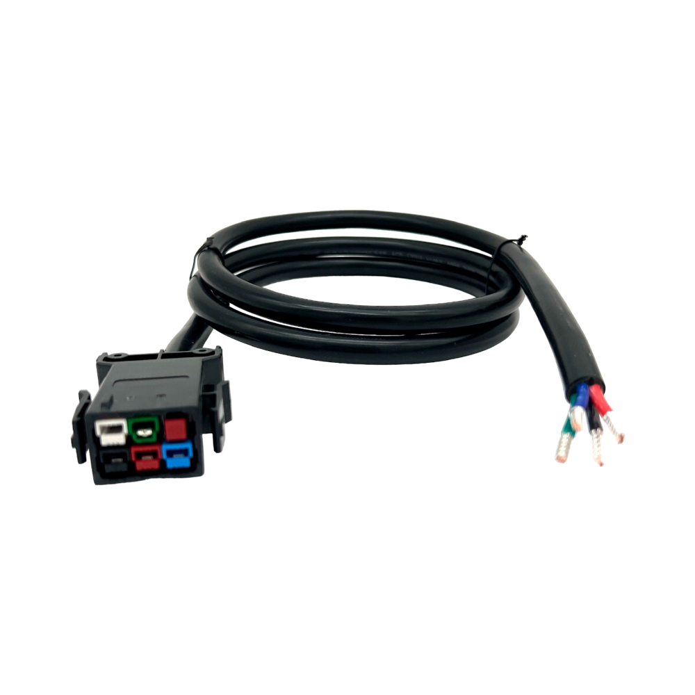 Кабель питания P33, 4х2,5, 20А, 1,1 м (без вилки) ГОСТ