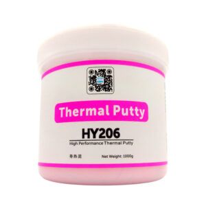 Термопаста на силиконовой основе розового цвета HY236-CN1000G, 6.0W, расфасовка по 1000г