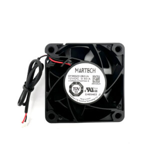 Кулер 60X60X25 мм, 12V, 0,6A, 2 pin., Mod: DF0602512B2UN , MARTECH, Original