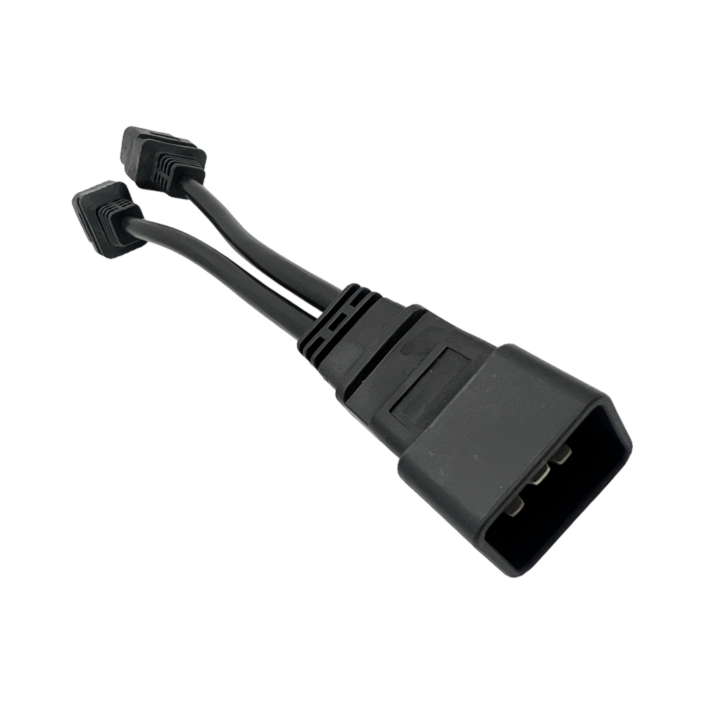 Кабель питания C20Х2ХС19, 3х1,5, 16А, 0,25 м — изображение 2