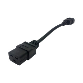 Кабель питания C14, С19, 3х1,5, 16A 0,25м ГOCT