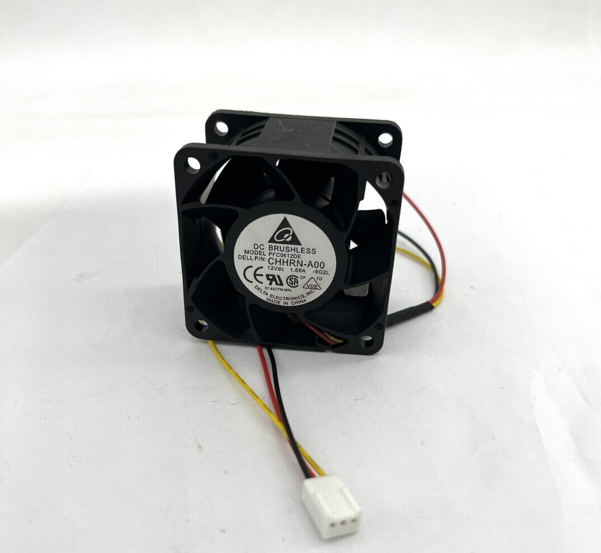 Кулер 60X60X38 мм, DC: Brushless, model: PFC0612DE, 3pin, Dell p/n 304KC-A00, 12Vdc, 1,68Ak