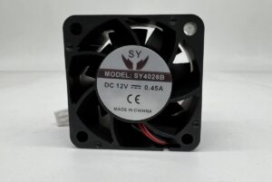 Кулер 40X40X28 мм, 12V, 0,45A, 2 pin SY4028B