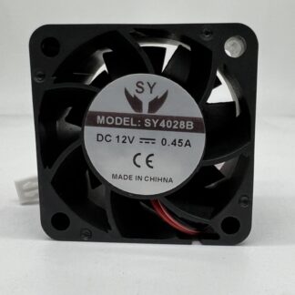 Кулер 40X40X28 мм, 12V, 0,45A, 2 pin SY4028B
