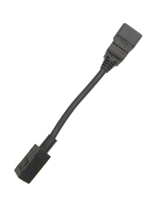 Кабель питания SA2-30-C20 3х2,5, 20А, 0,21 м ГОСТ