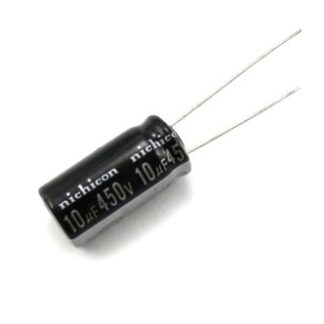 Конденсатор 450V 10mF 10х20