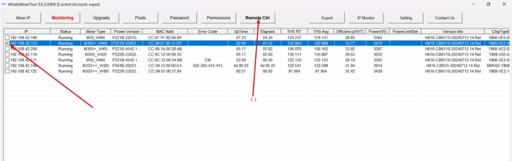 Полная инструкция по прошивке и настройке контрольной платы Whatsminer через WhatsminerTool