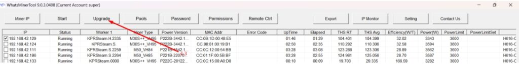 Полная инструкция по прошивке и настройке контрольной платы Whatsminer через WhatsminerTool