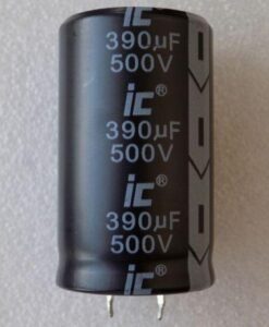 Конденсатор 500V, 390Mf 30х50